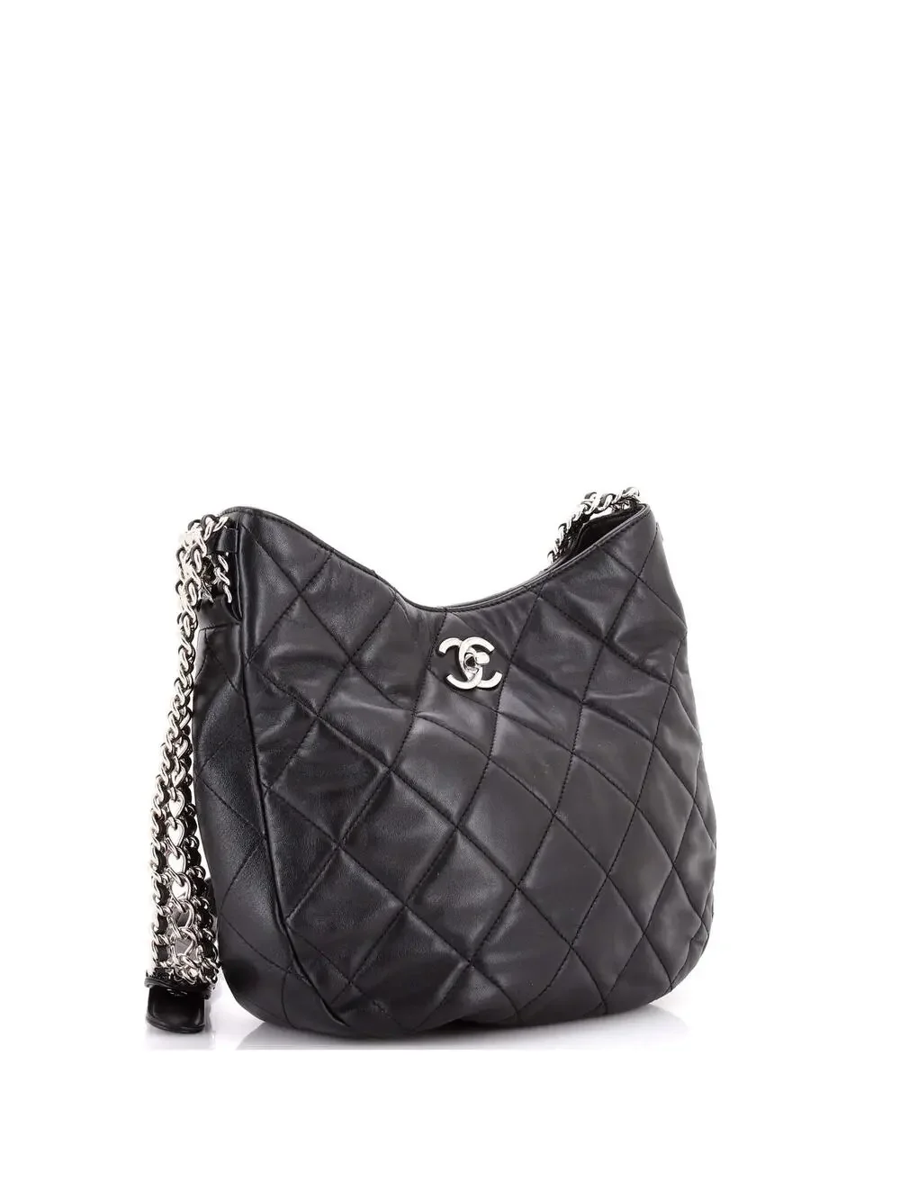 Chanel Chain Rows Hobo Quilted Lambskin #251857C48B